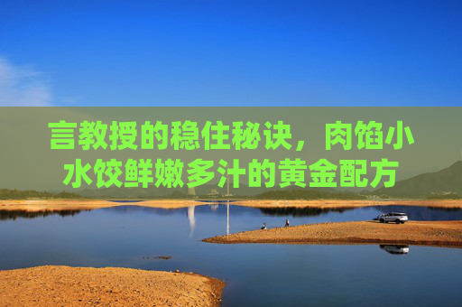 言教授的稳住秘诀，肉馅小水饺鲜嫩多汁的黄金配方