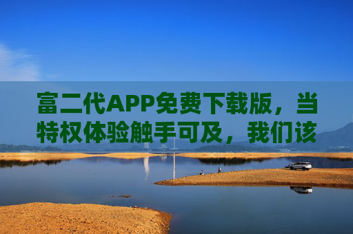 富二代APP免费下载版，当特权体验触手可及，我们该如何自处？免费富二代APP，特权触手可及，我们如何自处？