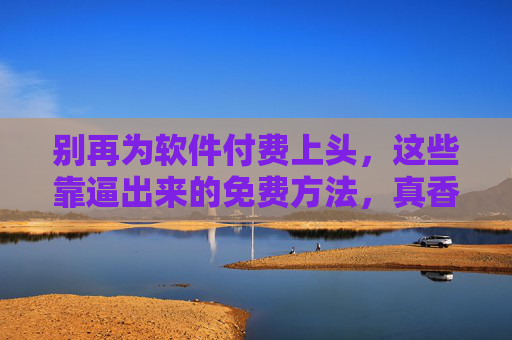 别再为软件付费上头，这些靠逼出来的免费方法，真香！别为软件付费上头！这些逼出来的免费方法真香