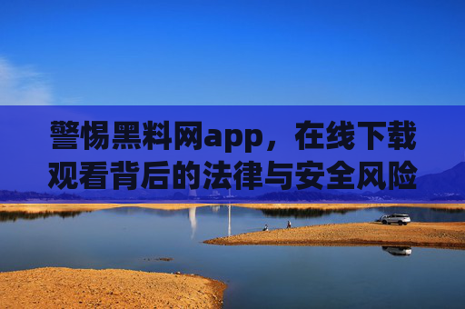 警惕黑料网app，在线下载观看背后的法律与安全风险，警惕黑料网app，法律与安全风险不容忽视