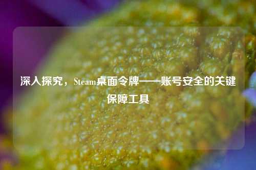深入探究，Steam桌面令牌——账号安全的关键保障工具