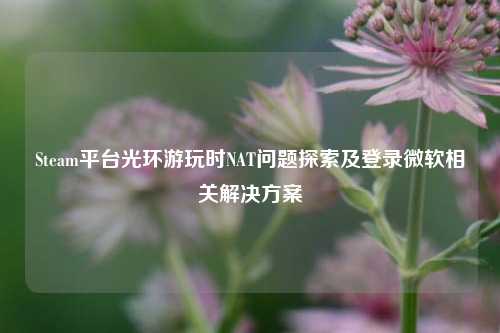 Steam平台光环游玩时NAT问题探索及登录微软相关解决方案