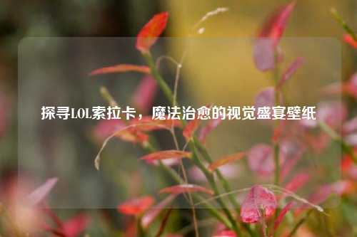 探寻LOL索拉卡,魔法治愈的视觉盛宴壁纸
