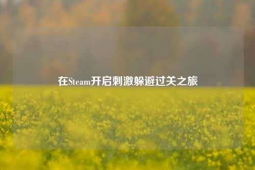在Steam开启***躲避过关之旅