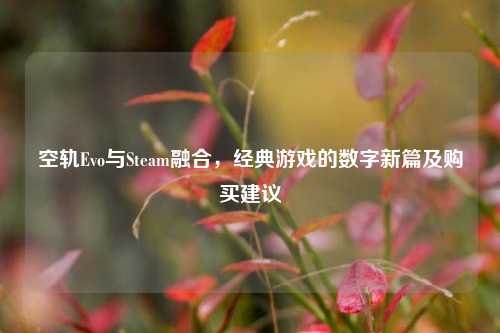 空轨Evo与Steam融合,经典游戏的数字新篇及购买建议
