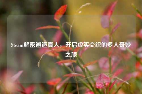 Steam解密邂逅真人,开启虚实交织的多人奇妙之旅