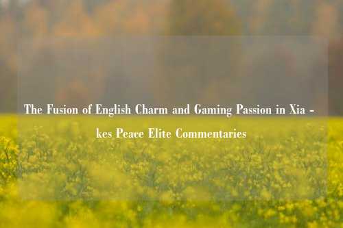 The Fusion of English Charm and Gaming Passion in Xia - kes Peace Elite Commentaries